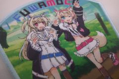 超多色でも忠実に再現することができることを示す、プリントワッペンの制作事例。