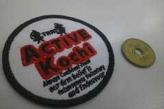 細かい文字や模様にも対応した、ししゅう屋HONESTのオリジナル刺繡ワッペン。