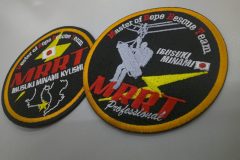 細かい文字や模様にも対応した、ししゅう屋HONESTのオリジナル刺繡ワッペン。