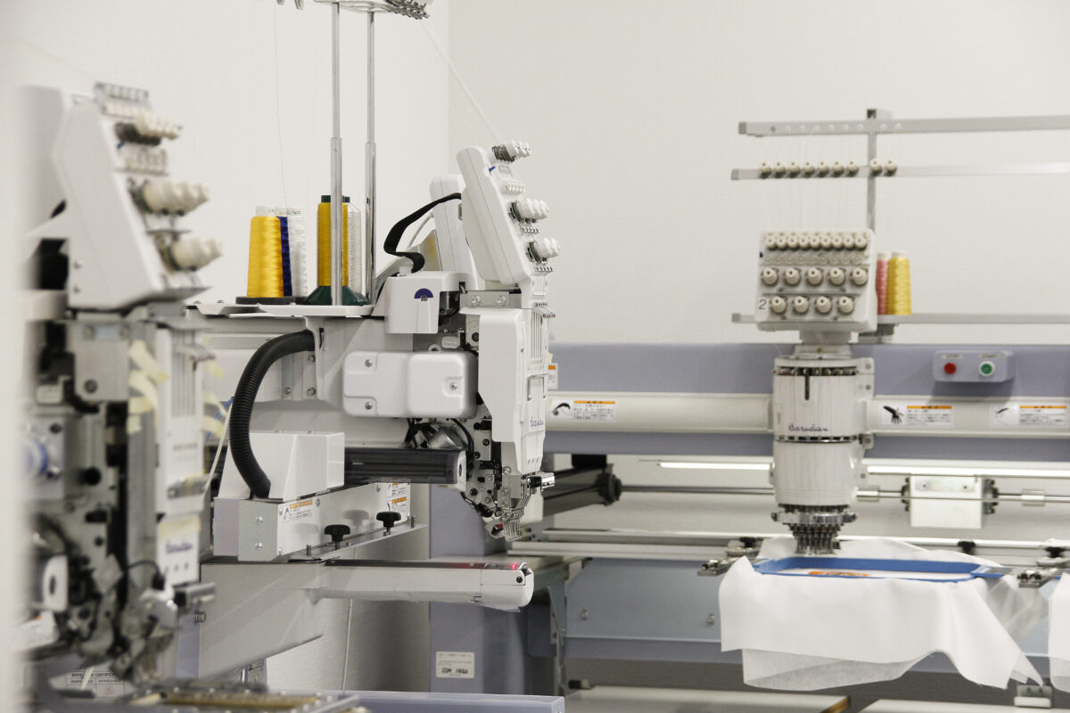 5~100枚の小ロット向きに特化した刺繍店