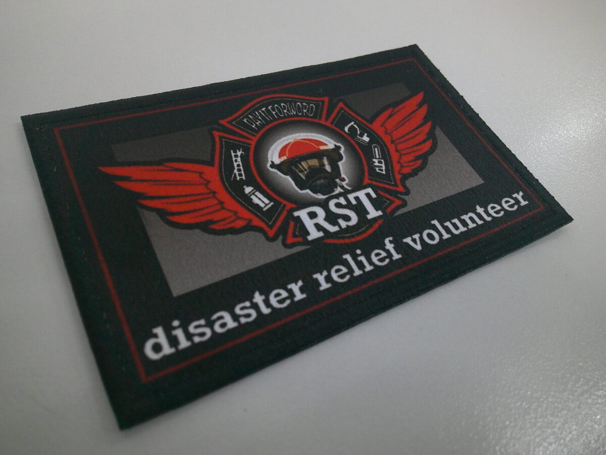 プリントワッペン。緻密なグラデーションデザインを再現した制作事例。