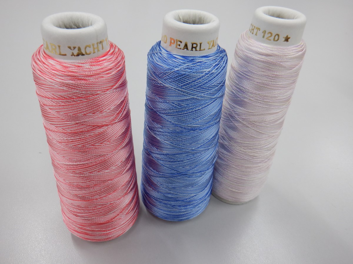 パールヨット製のグラデーション糸