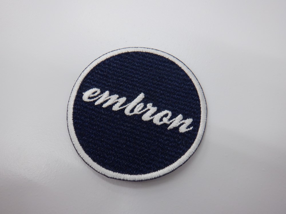 刺繍ワッペン生地:Pエンブロン(81007濃紺)
