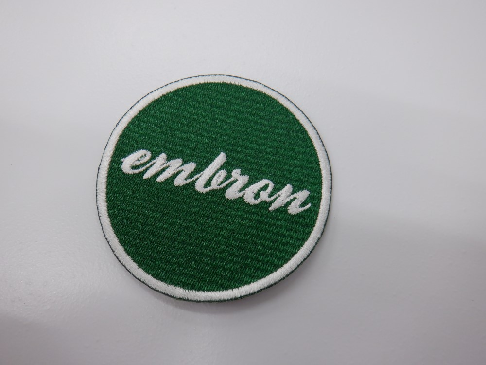 刺繍ワッペン生地:Pエンブロン(81009濃緑)