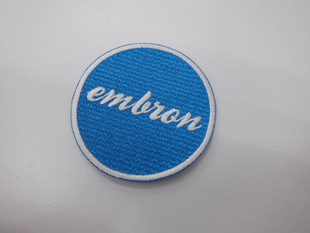 刺繍ワッペン生地:Pエンブロン81014エメラルド)