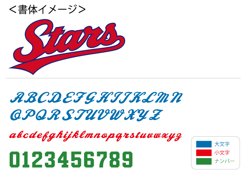 スポーツ書体:SFBB-07カープ