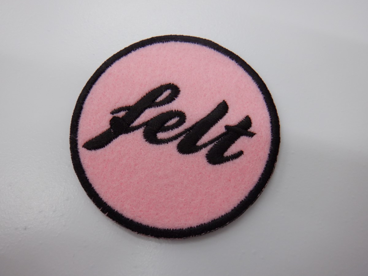 刺繍ワッペン生地:サンフェロンフェルト(103薄ピンク)