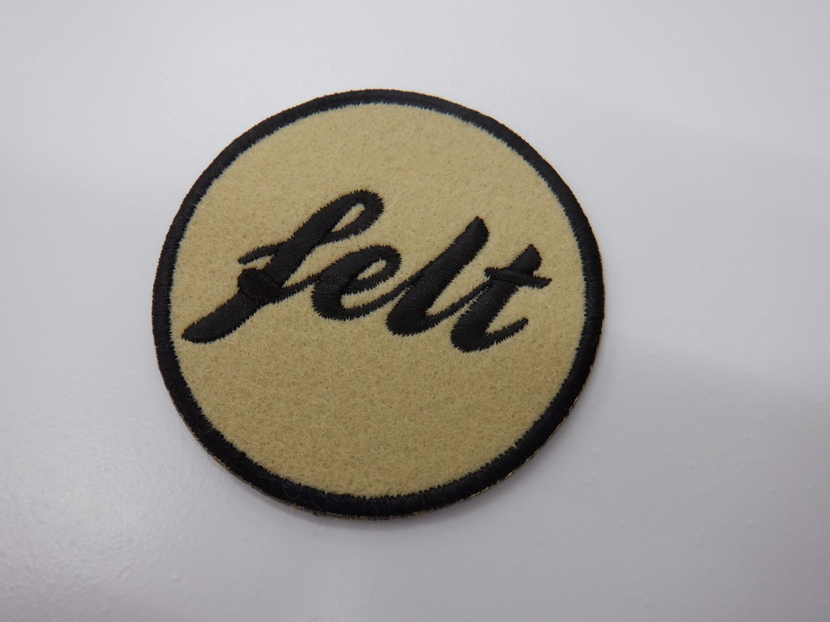 刺繍ワッペン生地:サンフェロンフェルト(213ベージュ)