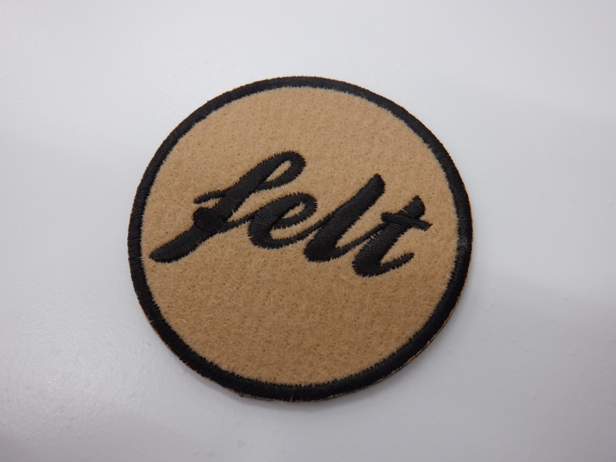 刺繍ワッペン生地:サンフェロンフェルト(224濃ベージュ)