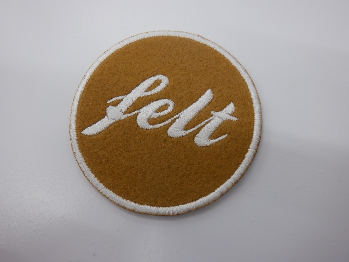 刺繍ワッペン生地:サンフェロンフェルト(253(薄茶)