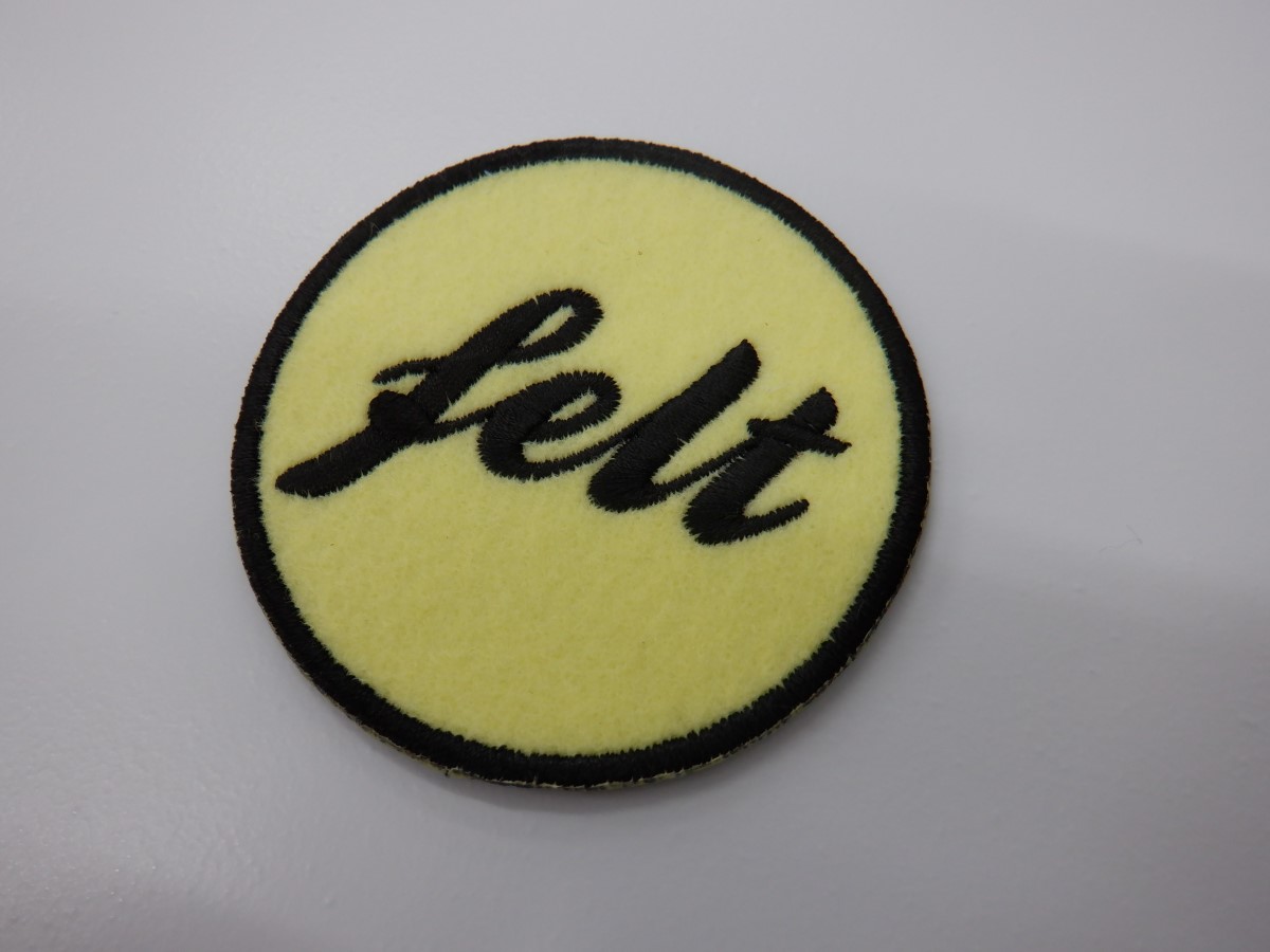 刺繍ワッペン生地:サンフェロンフェルト(304薄イエロー)