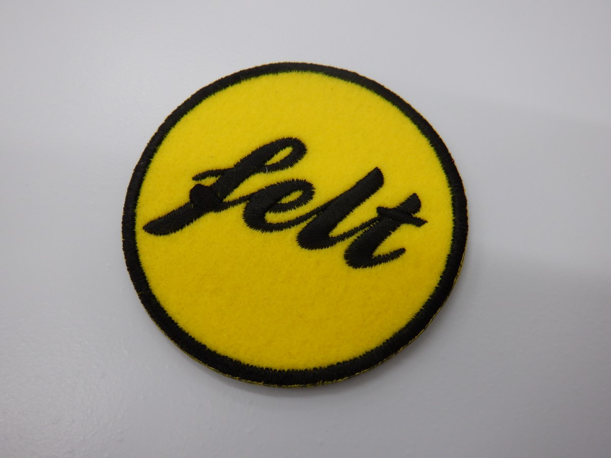 刺繍ワッペン生地:サンフェロンフェルト(332イエロー)