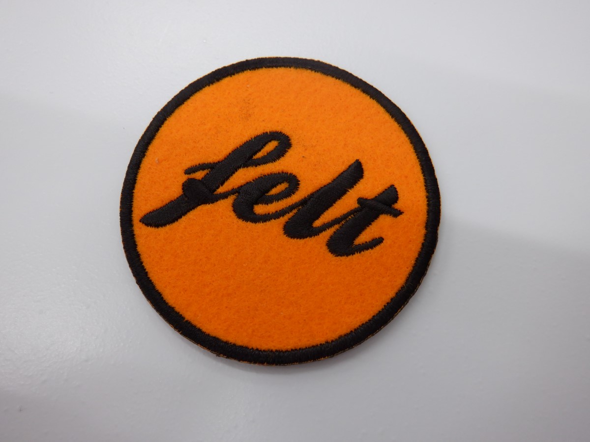 刺繍ワッペン生地:サンフェロンフェルト(370オレンジ)