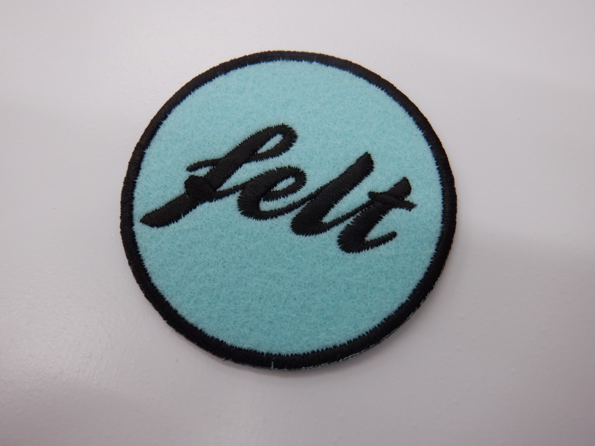 刺繍ワッペン生地:サンフェロンフェルト(506アクア)