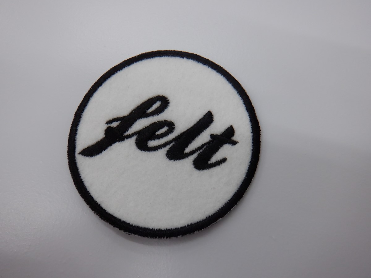 刺繍ワッペン生地:サンフェロンフェルト(701白)