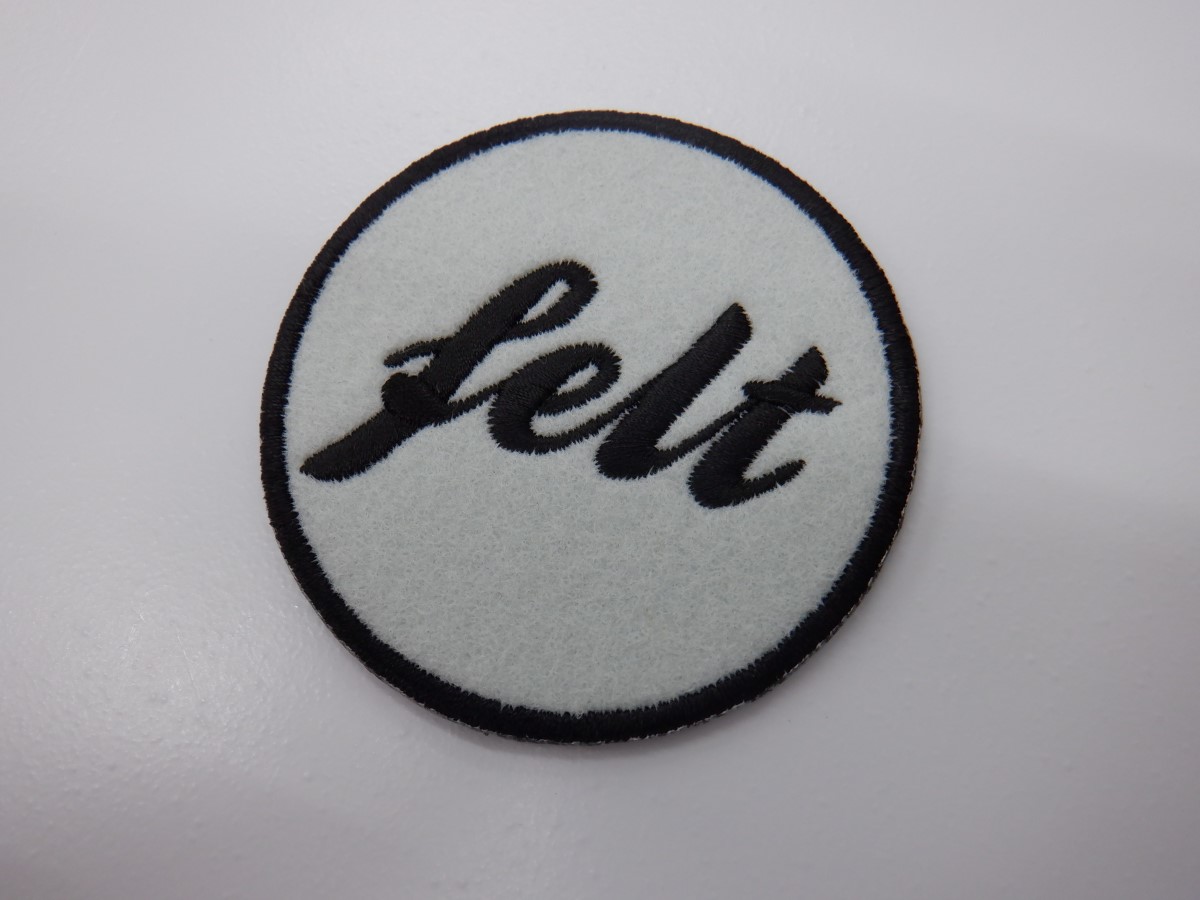 刺繍ワッペン生地:サンフェロンフェルト(763薄グレー)