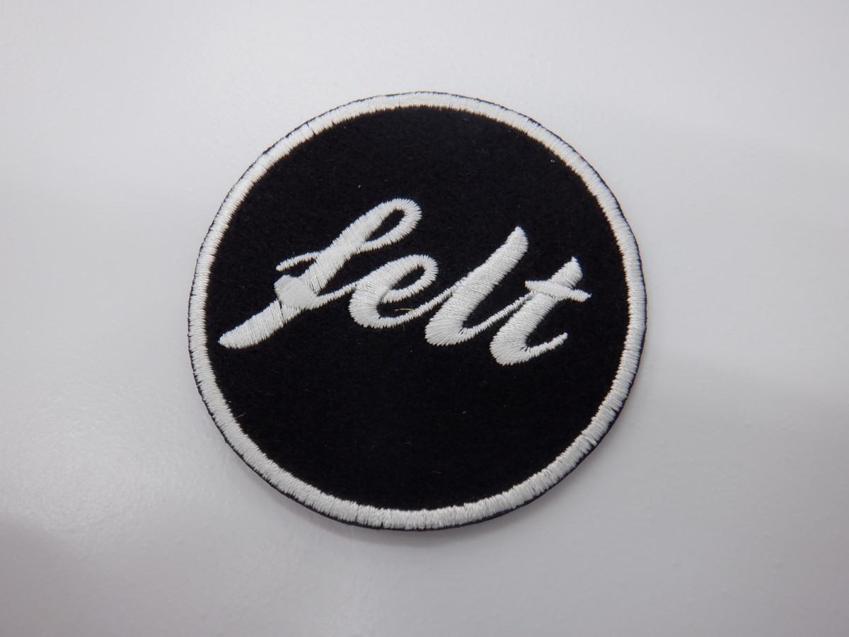 刺繍ワッペン生地:サンフェロンフェルト(790黒)