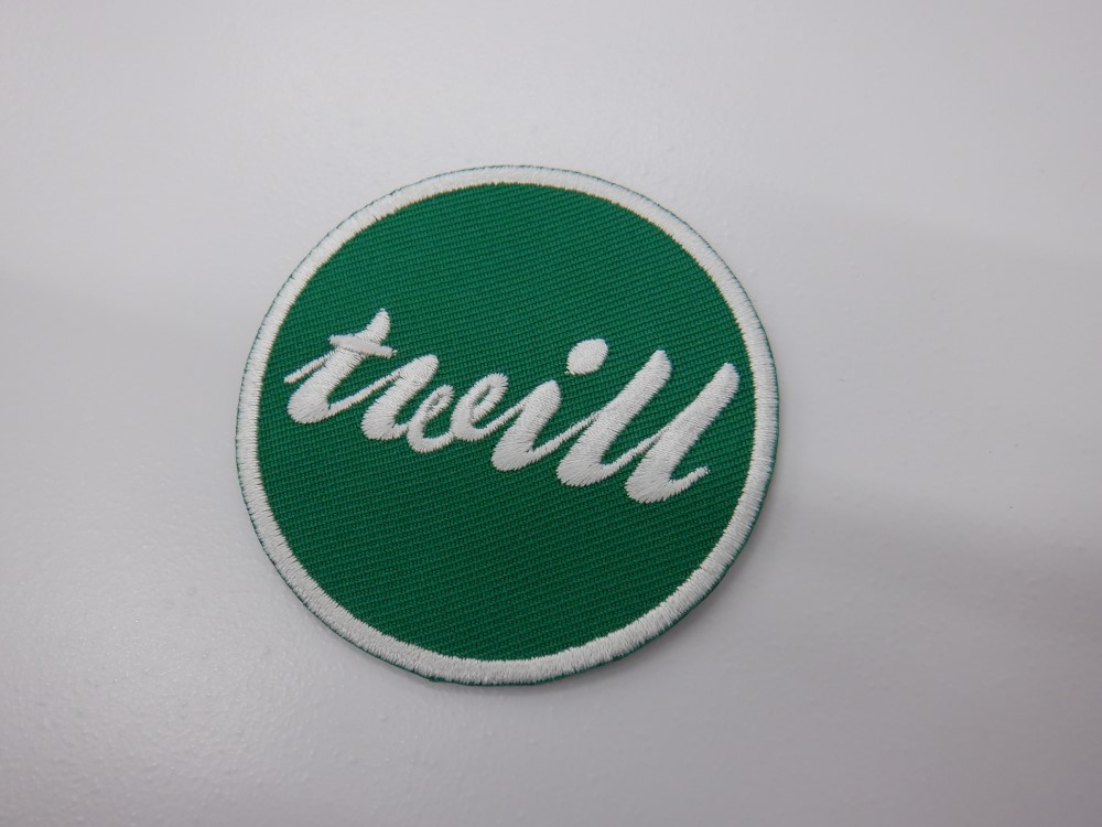 刺繍ワッペン生地:アーバンツイル(G-13グリーン)