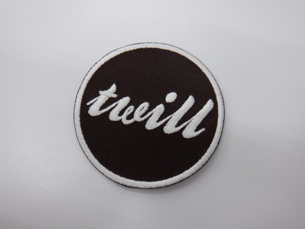 刺繍ワッペン生地:アーバンツイル(G-19こげ茶)