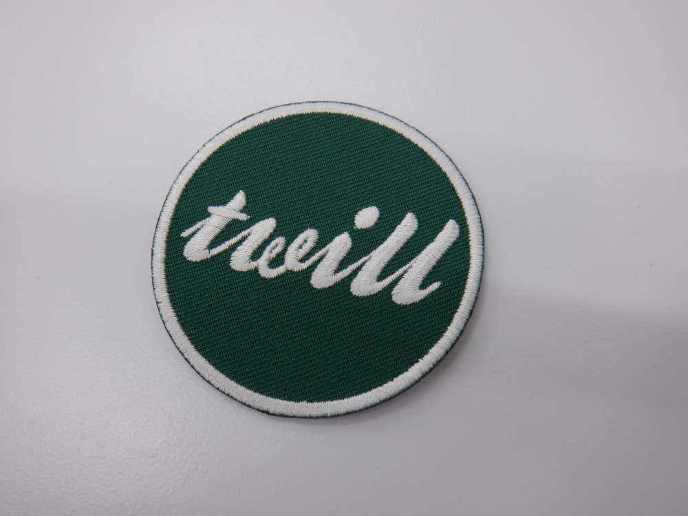 刺繍ワッペン生地:アーバンツイル(G-20濃緑)