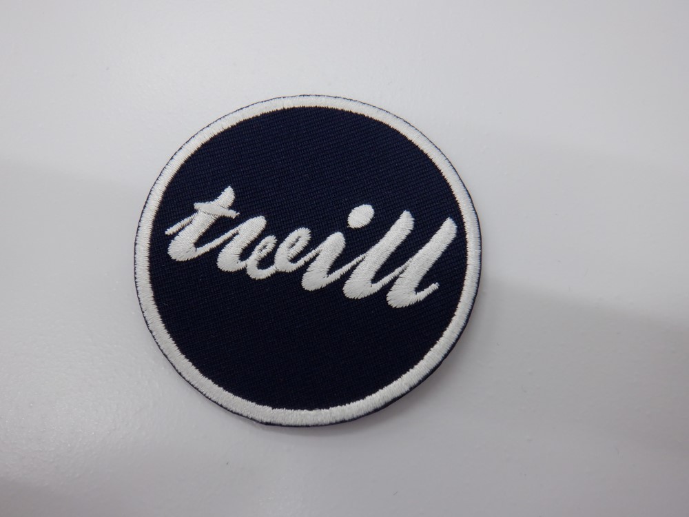 刺繍ワッペン生地:アーバンツイル(G-25濃紺)