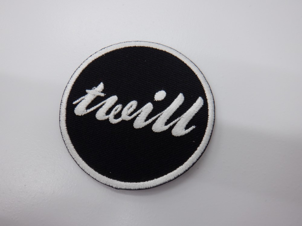 刺繍ワッペン生地:アーバンツイル(G-27ブラック)