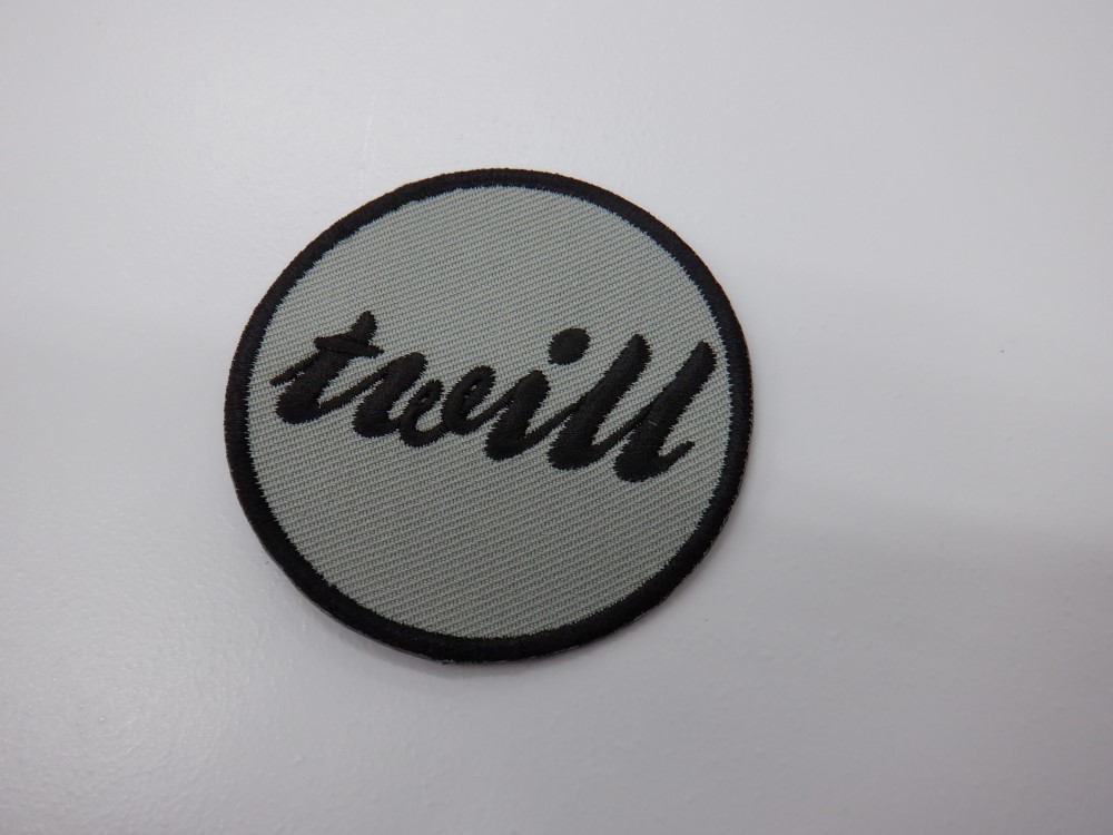 刺繍ワッペン生地:アーバンツイル(G-5グレー)