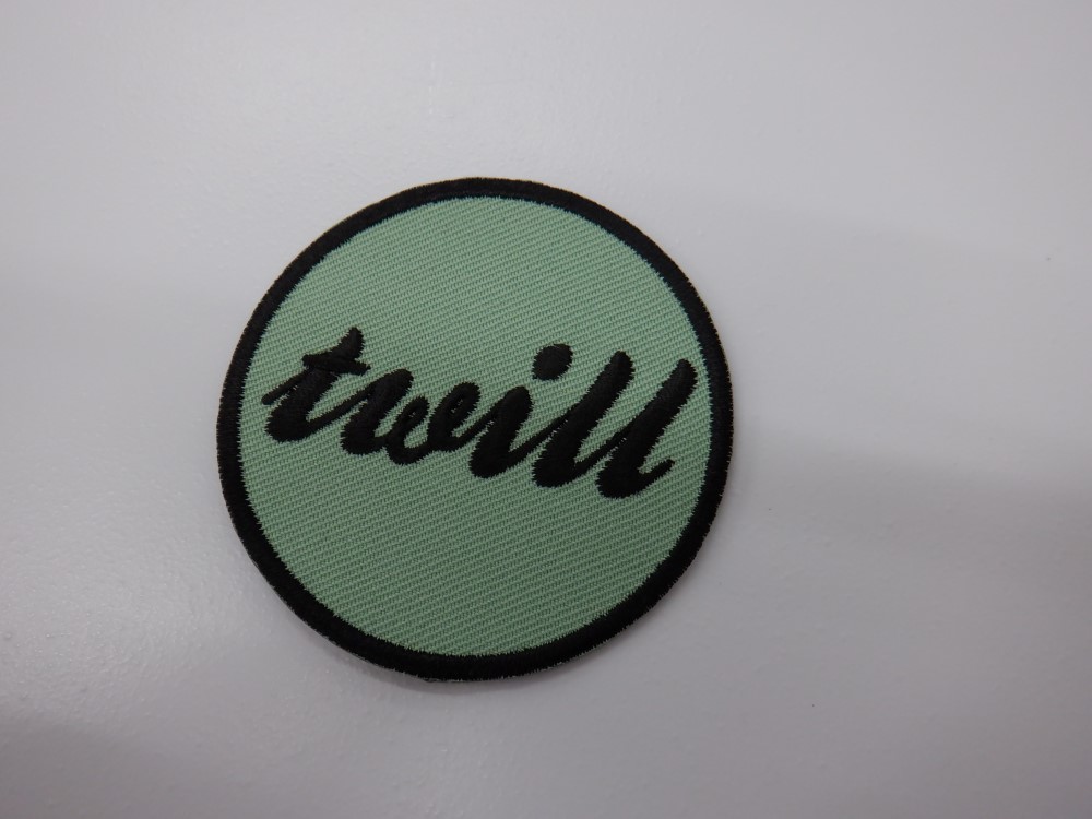 刺繍ワッペン生地:アーバンツイル(G-6和緑)