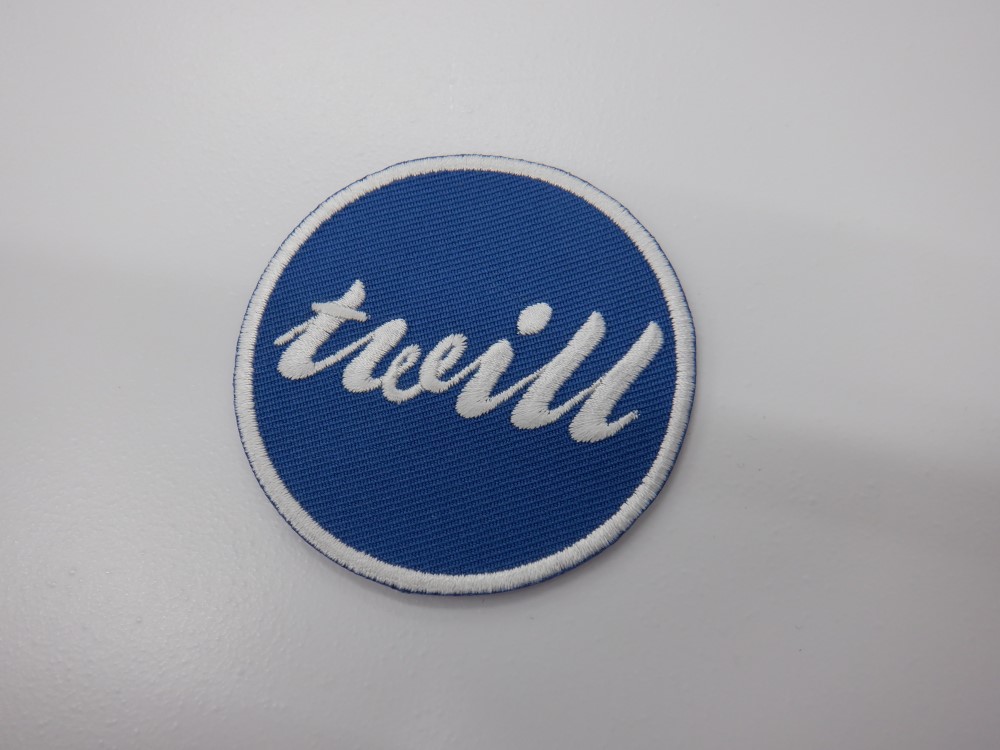 刺繍ワッペン生地:アーバンツイル(G-9暗ブルー)